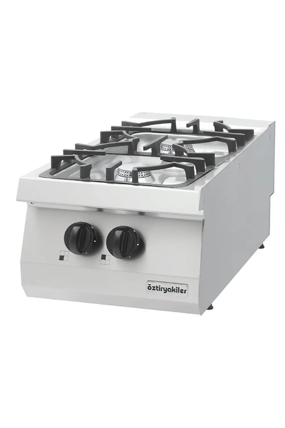 Ocak Set Üstü 700 Seri Gazlı İkili 40x70x30 (Ls) -2X7,5 Kw