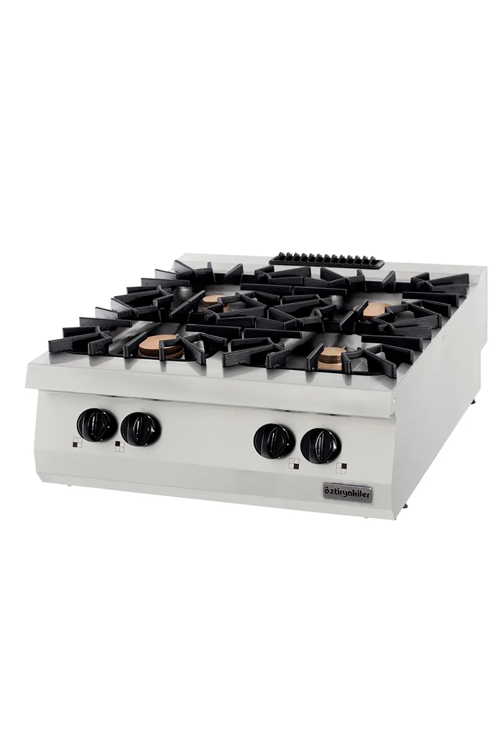 Ocak Set Üstü 900 Seri Gazlı Dörtlü 80x90x30 (2X6+2X10=32 Kw)