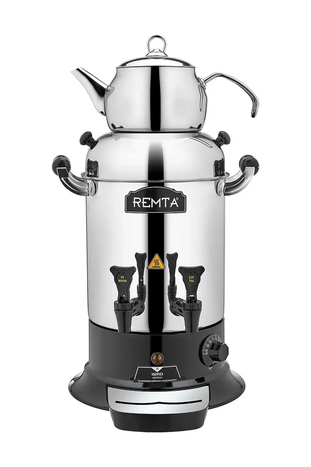 Maksi Çift Demlikli Çay Makinesi 16 lt