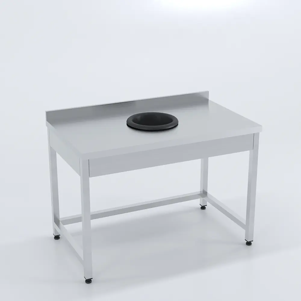 Çöp Sıyırma Tezgahı 220x70x85