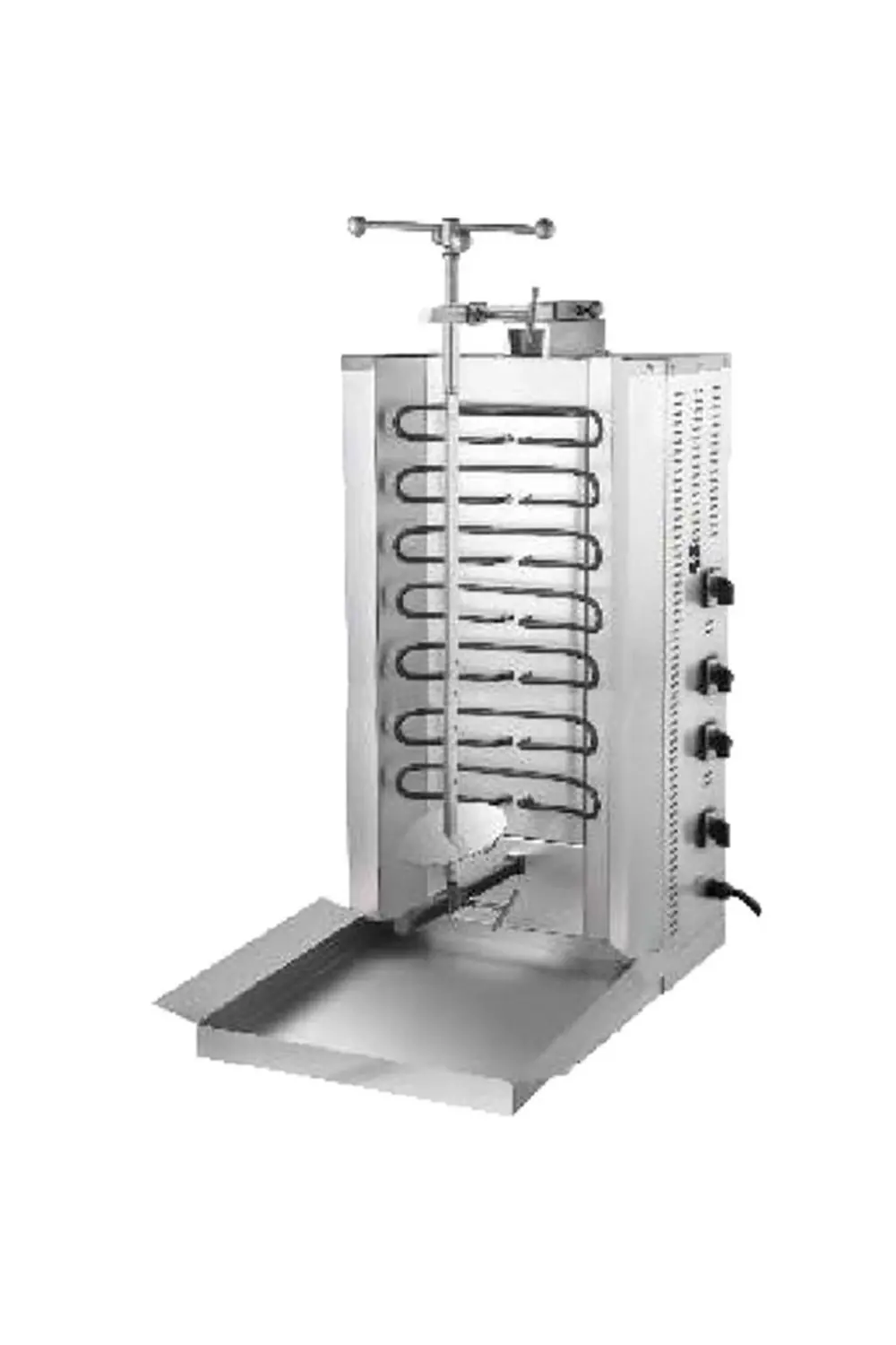 DÖNER OCAĞI - 4'lü Oval Camlı Elektrikli Motorsuz