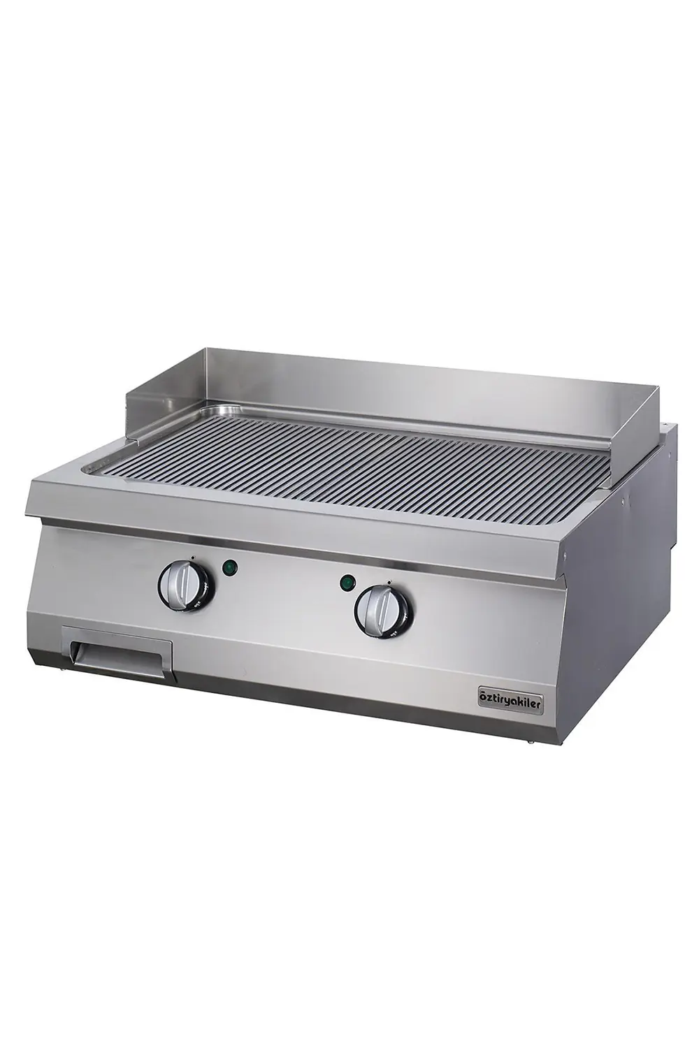 Grill Plate Set Üstü 700 Seri Elektrikli Oluklu 80x70x30