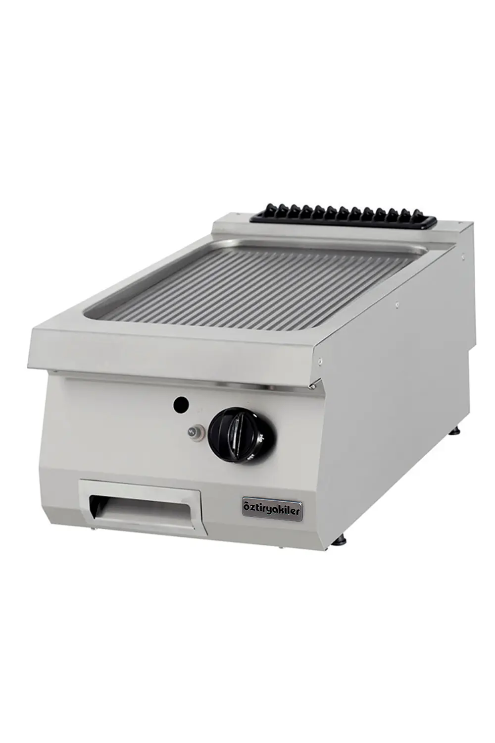 Grill Plate Set Üstü 600 Seri Oluklu Gazlı 40x60x26