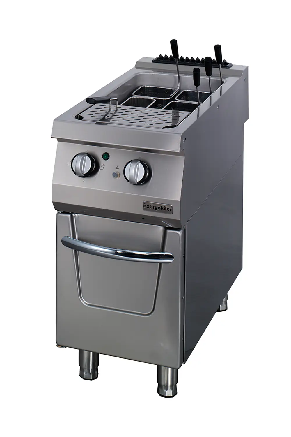Makarna Fritözü Dolaplı 900 Seri Elektrikli 80x90x85