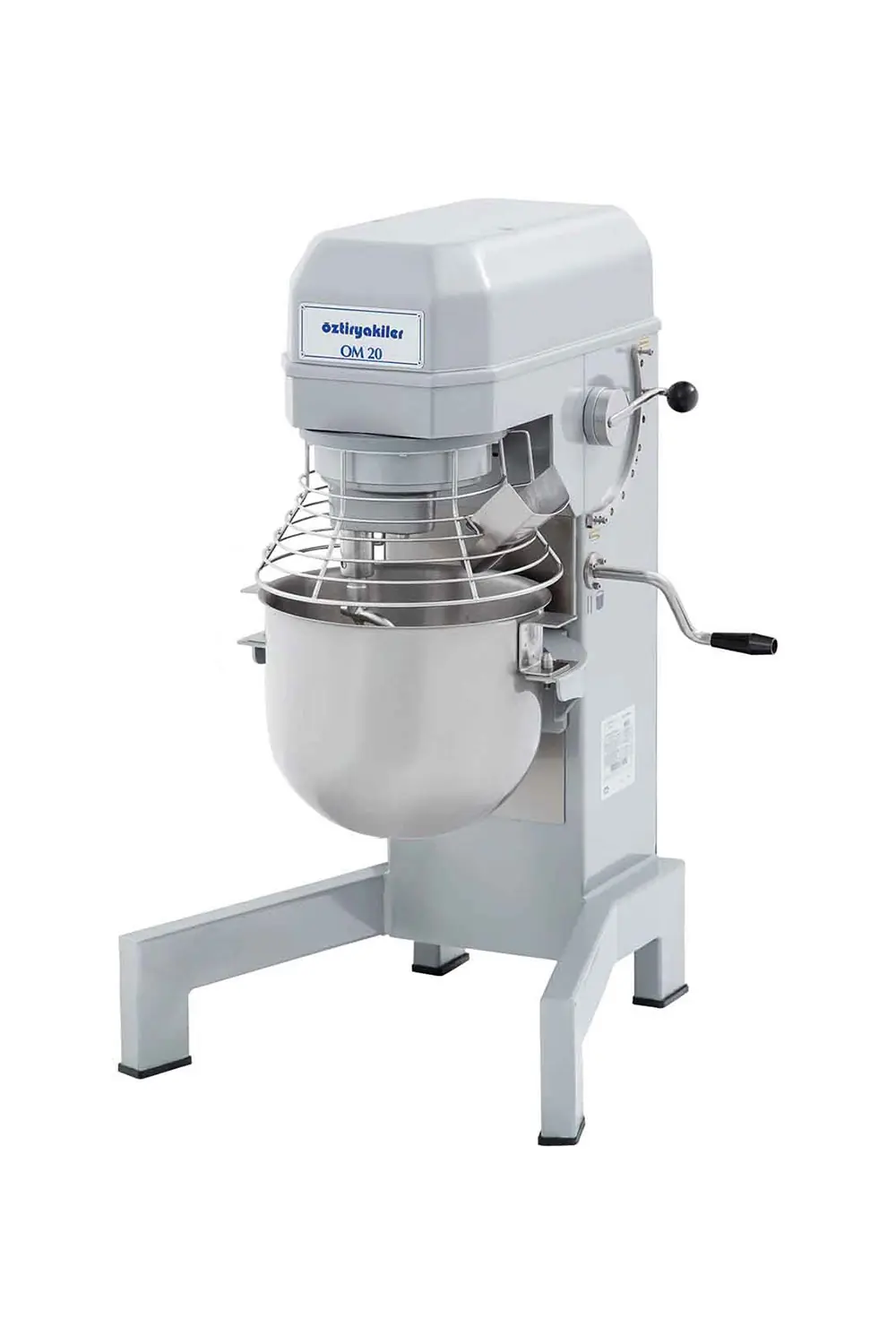Planet Mikser 20 Lt , Trifaze , Mekanik Kontrol Panelli