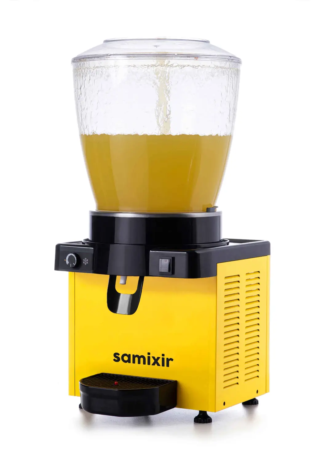 Samixir Panaromik Analog Soğuk İçecek Dispenseri (22 Lt) Sarı