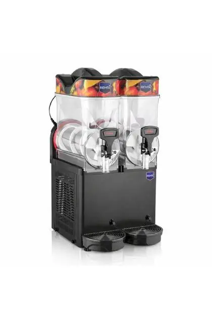 İkili Slush (Buzlaş) Makinesi 12+12 lt