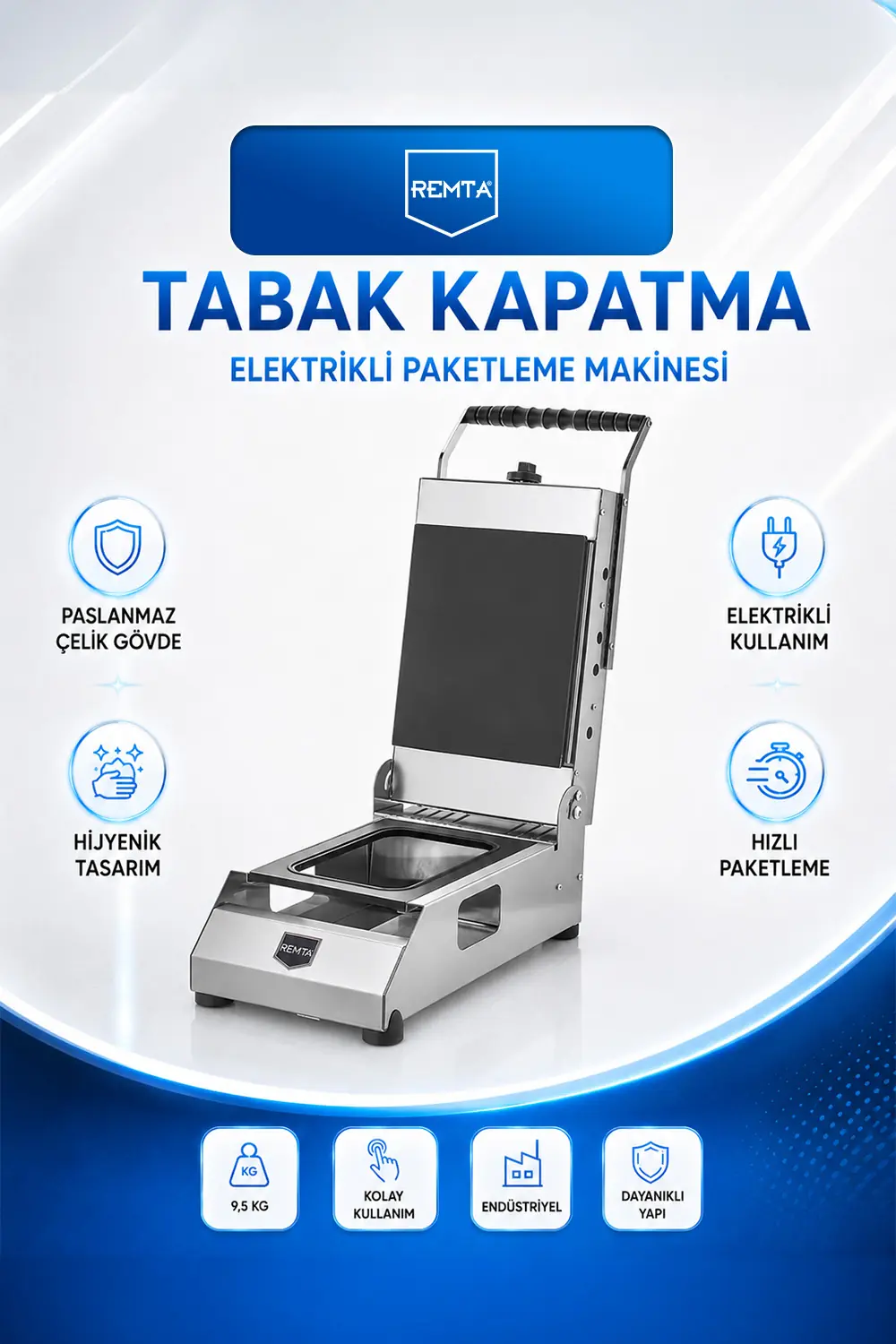 Elektrikli Tabak Kapatma Paketleme Makinesi