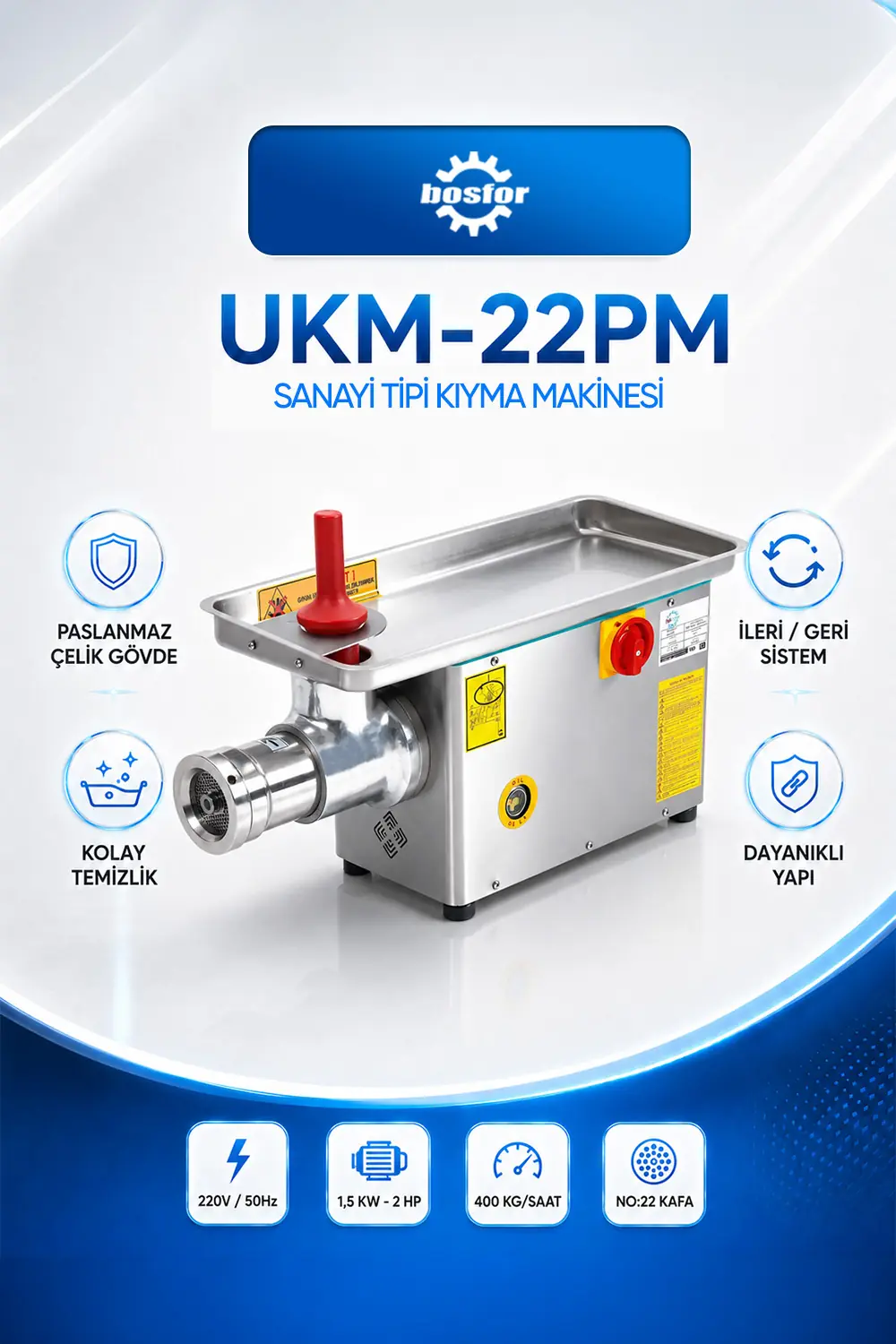 UKM-22PM KIYMA MAKİNASI