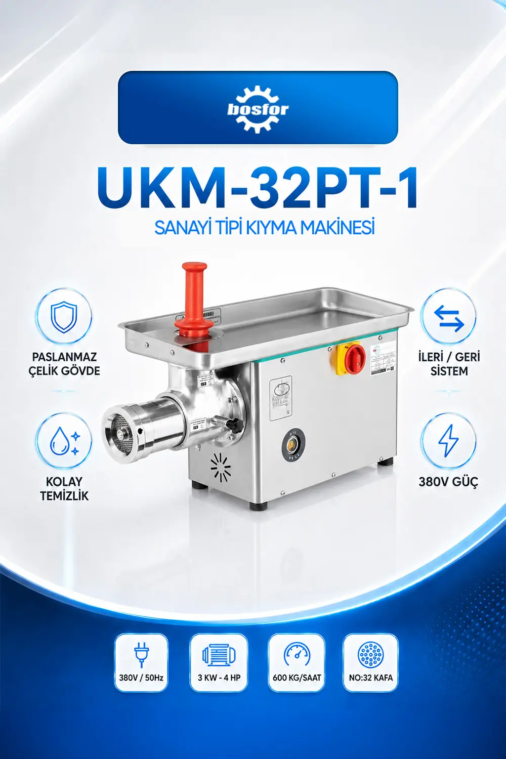 UKM-32PT-1 KIYMA MAKİNASI