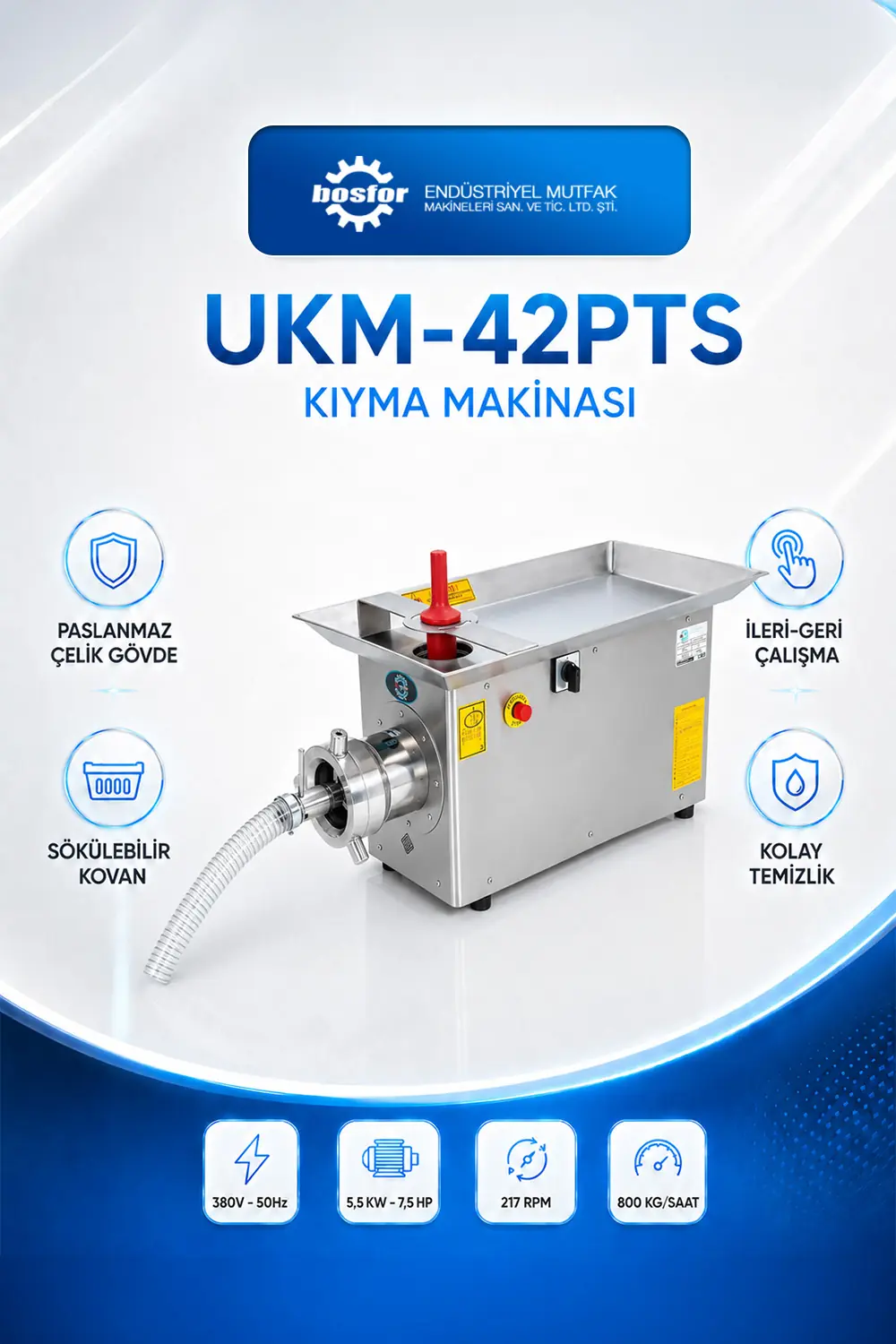 UKM-42PTS KIYMA MAKİNASI