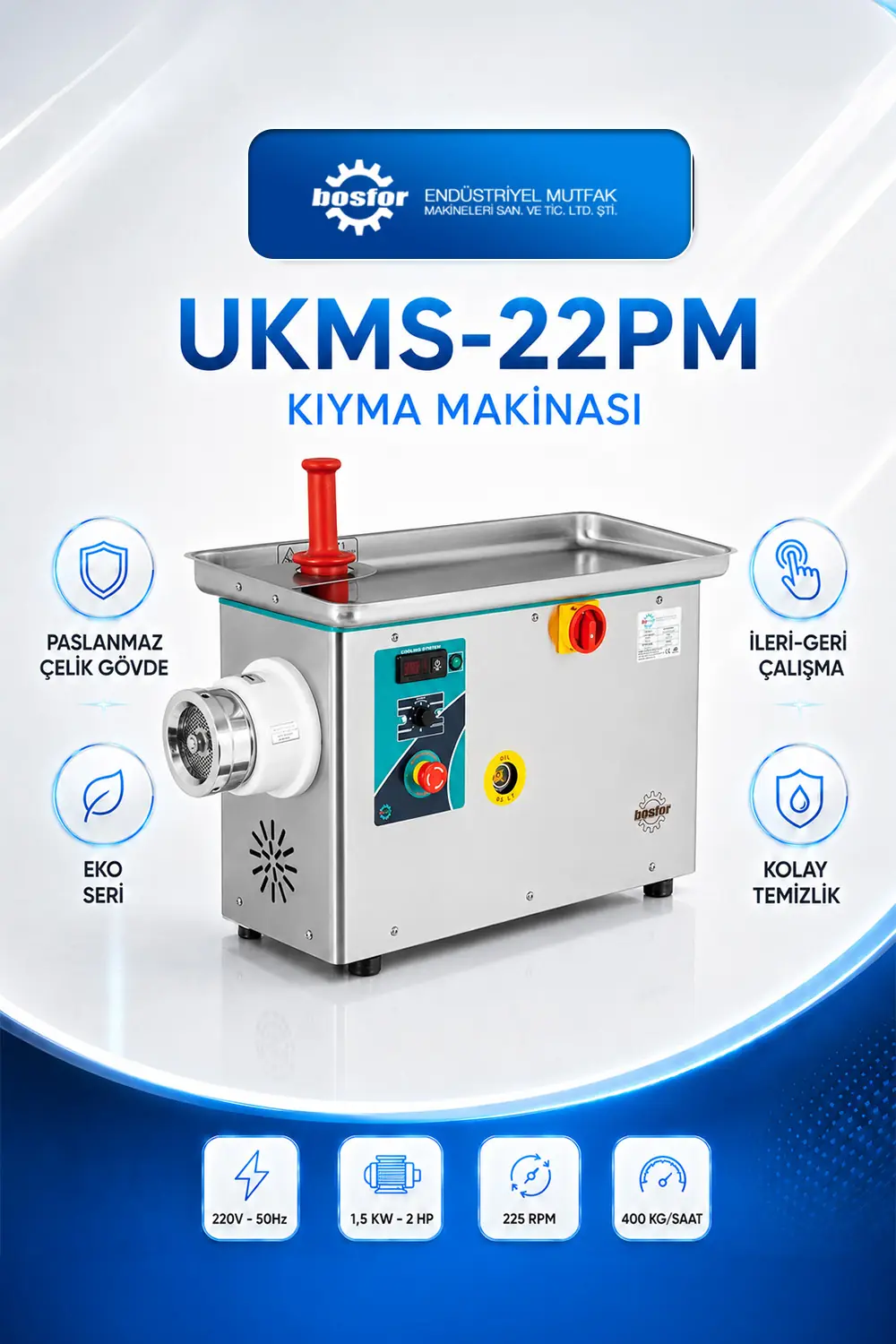 UKMS-22PM KIYMA MAKİNASI