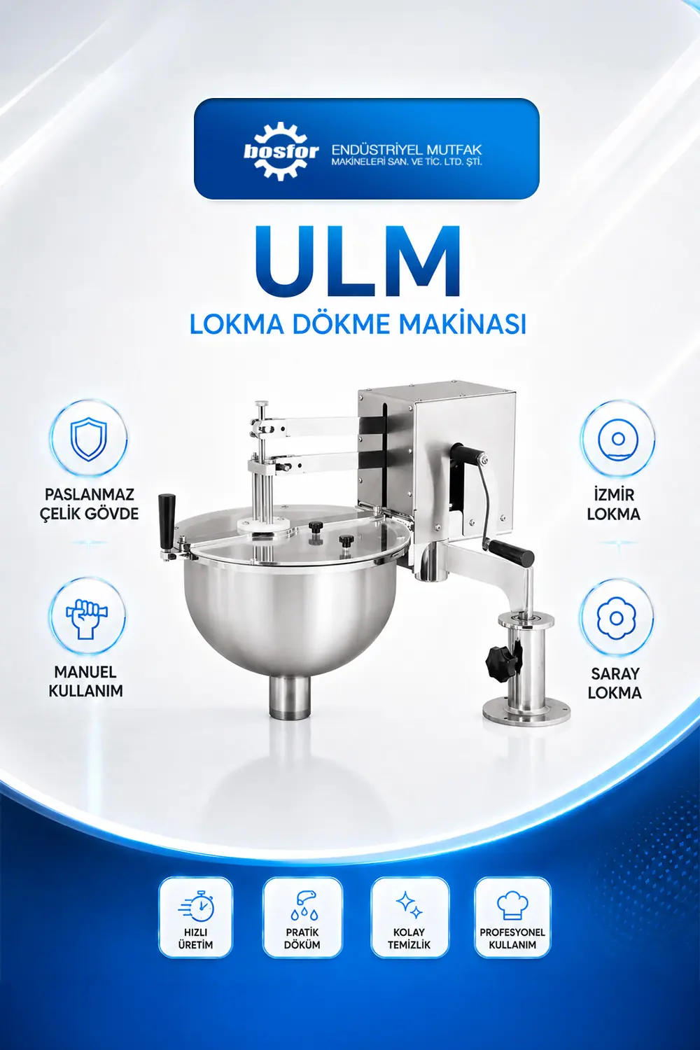 ULM LOKMA DÖKME MAKİNASI