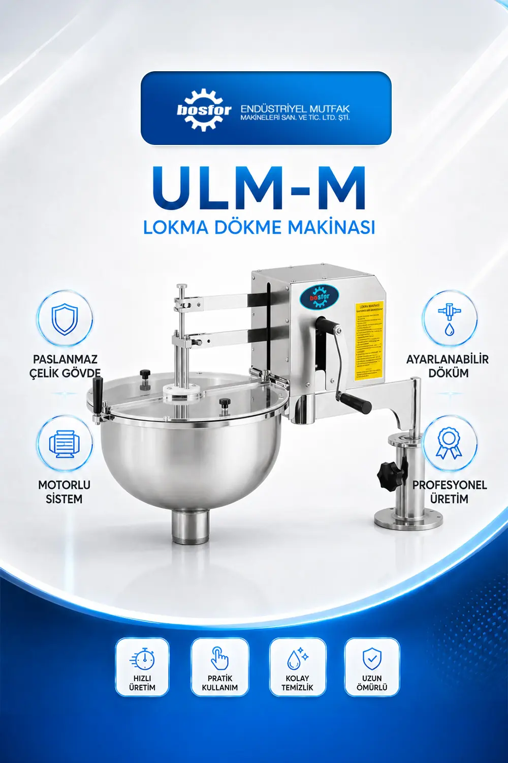 ULM-M LOKMA DÖKME MAKİNASI